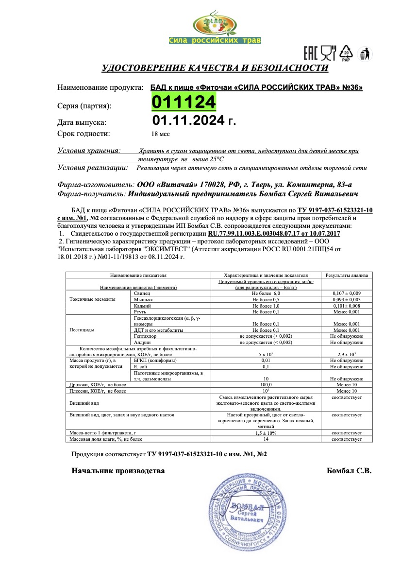 Паспорт №112024